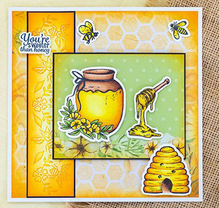 Honey Bee Stamp & Die Set