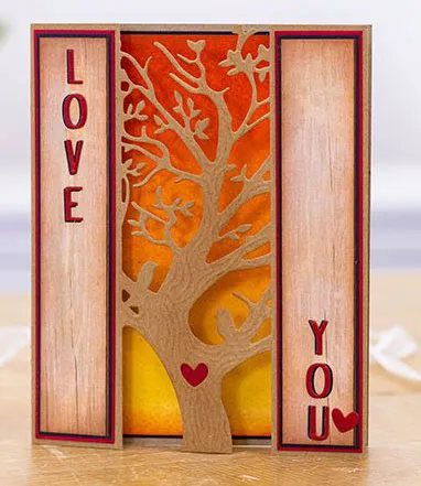 Let Love Grow Centerpiece Create-a-Card Die