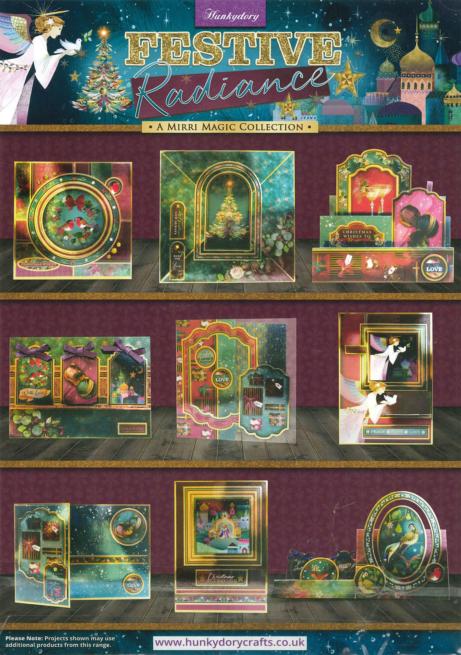 Festive Radiance Mirri Magic Topper Collection