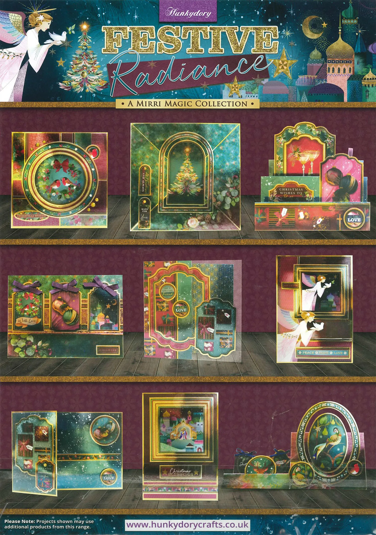 Festive Radiance Mirri Magic Topper Collection