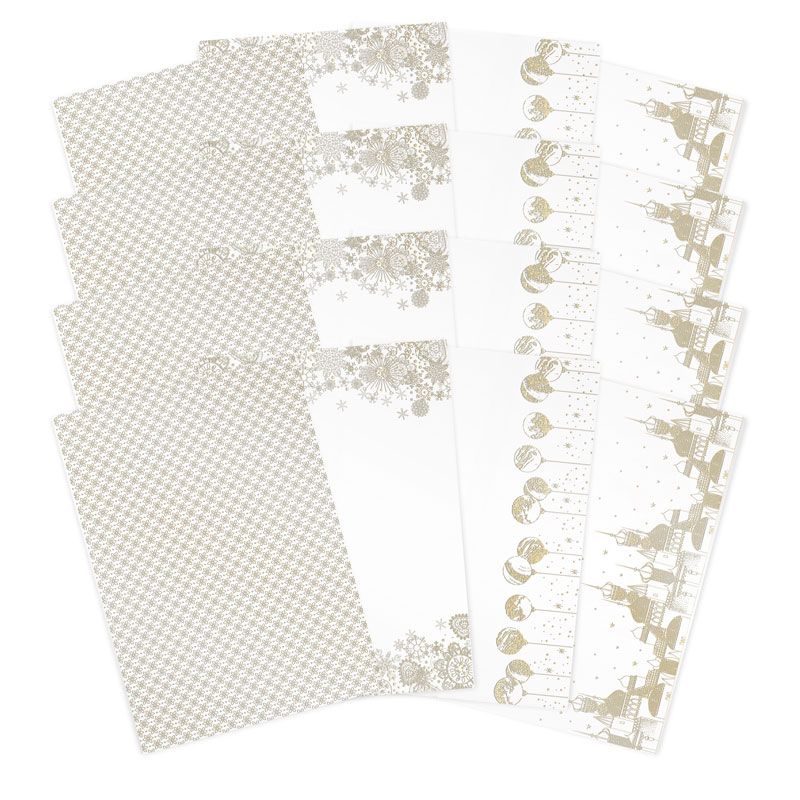 Festive Radiance Luxury Foiled Acetate