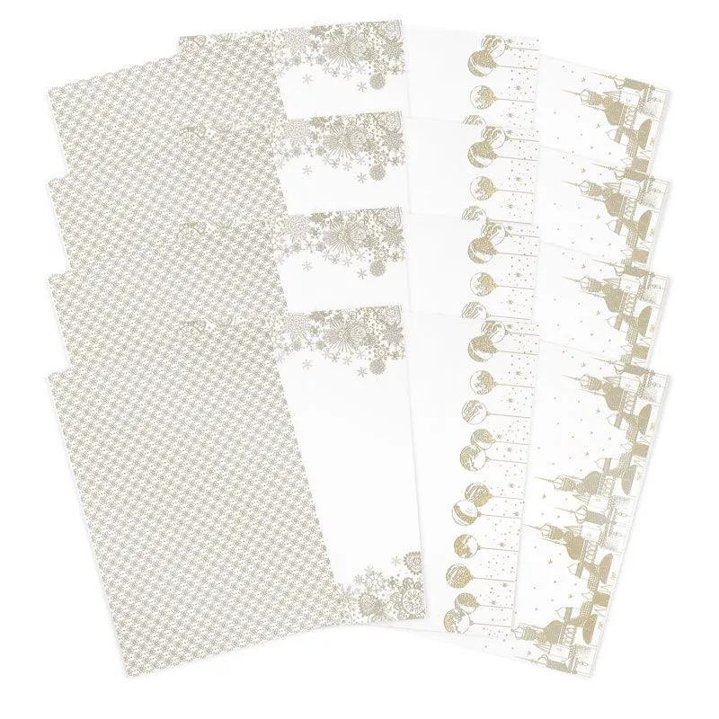 Festive Radiance Luxury Foiled Acetate