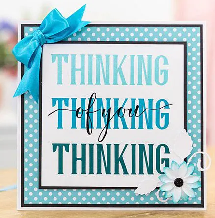 Thinking Of You  Photopolymer Stamps