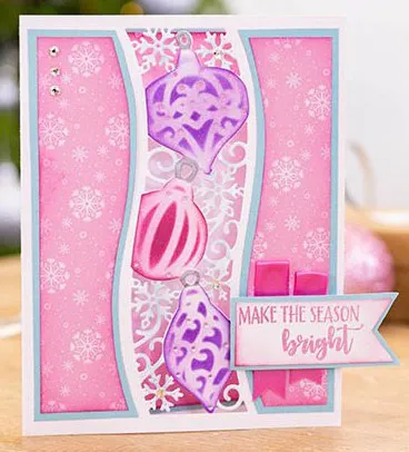 Opulent Baubles Create a Card Die