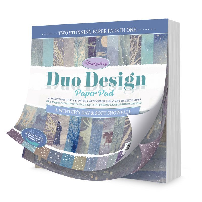 A Winter's Day & Soft Snowfall 8x8 Duo Design Paper Pad