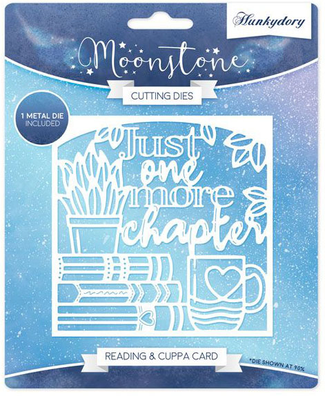 Reading & Cuppa Card Moonstone Dies