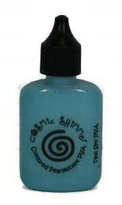 Teal Sky 3D Pearl Accents