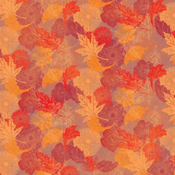 Autumn Leaves 12x12, 15 Sheets