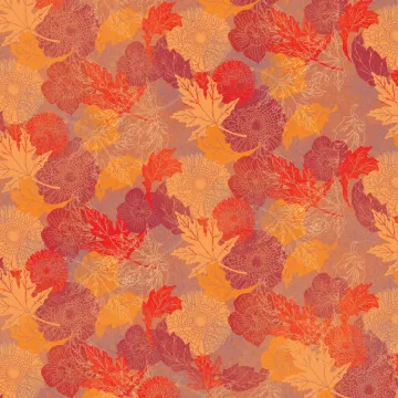 Autumn Leaves 12x12, 15 Sheets