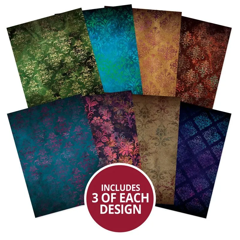 Dazzling Damask Adorable Scorable Pattern Pack