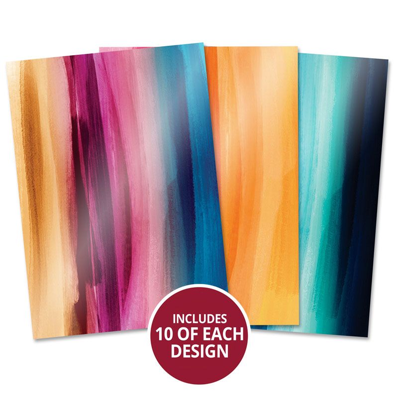 Vibrant Brushstrokes Collection Mirri Card Specials