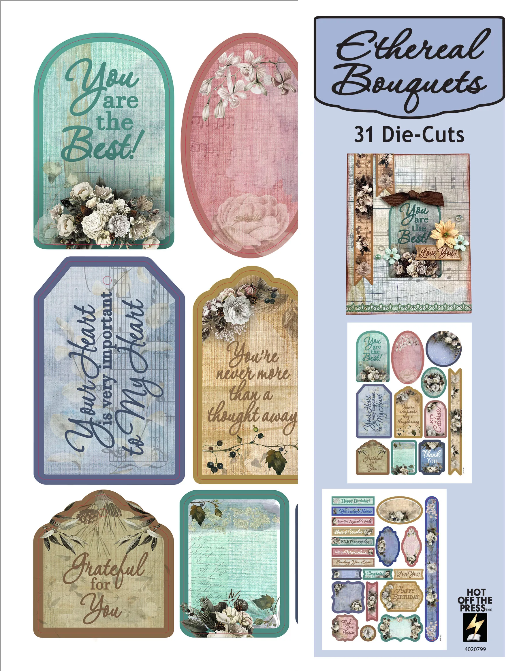 Ethereal Bouquets  Die-Cuts