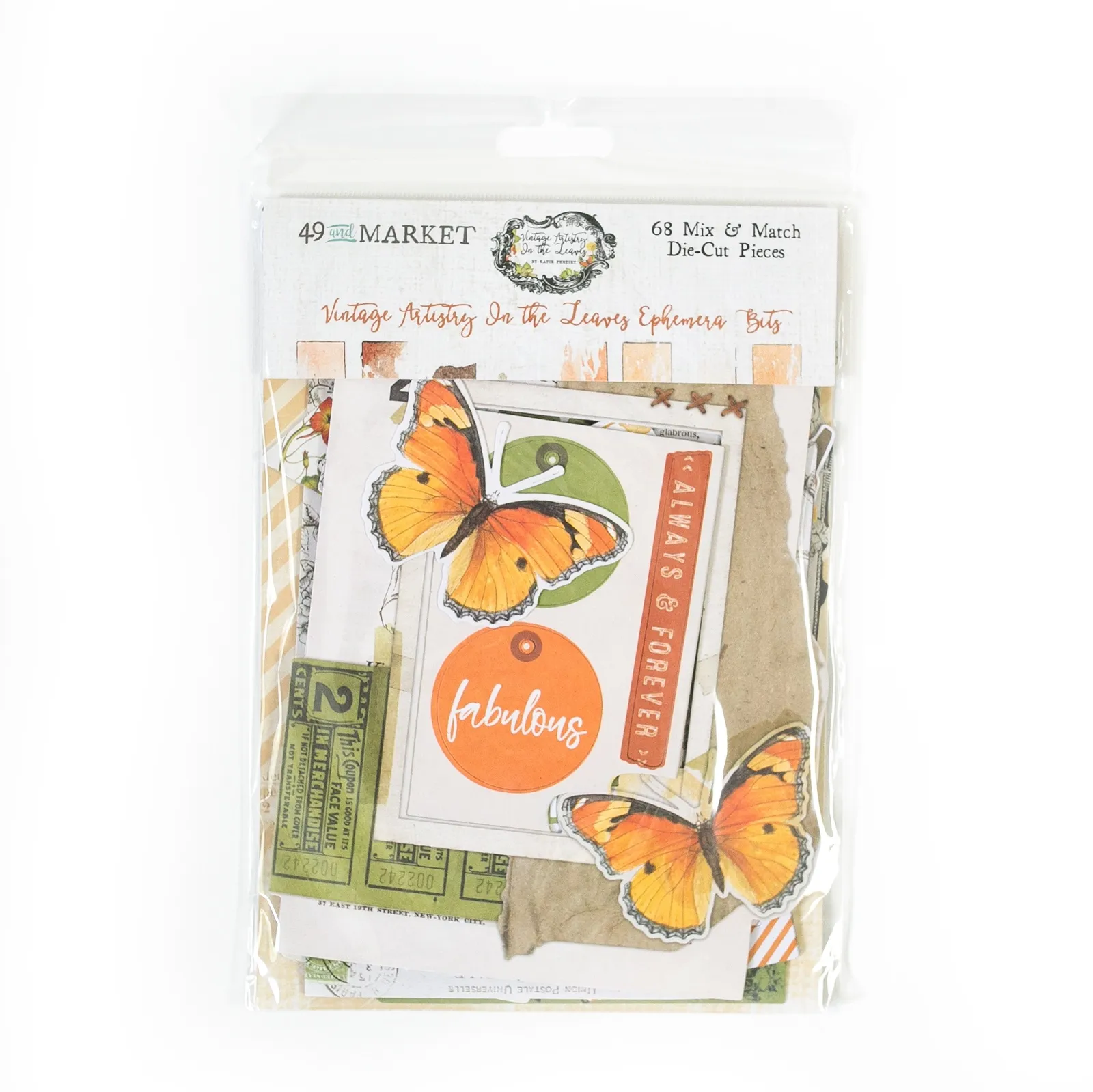 In the Leaves Ephemera Bits Vintage Artistry