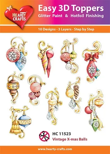 Fancy Ornaments 3D Toppers