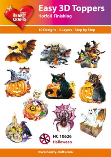 Halloween 3D Toppers