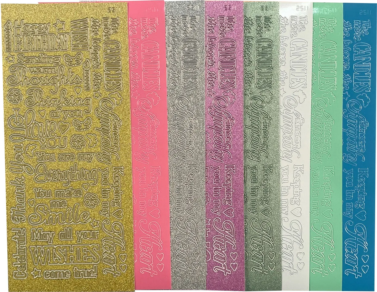 Inside & Outside Pastel & Pearl Dazzlesâ¢ stickers, 10 sheets