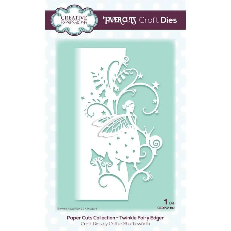 Twinkle Fairy Edger Craft Die Creative Expressions Paper Cuts