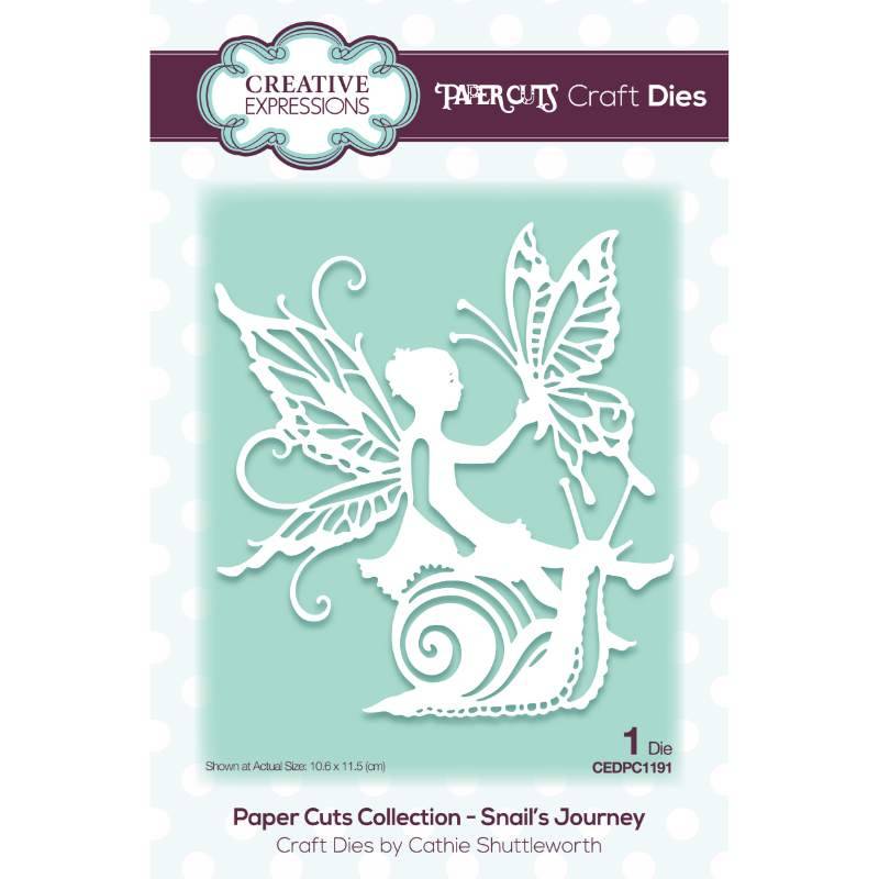 Snails Journey Craft Die Creative Expressions Paper Cuts