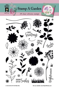 Stamp A Garden silicone stamp set