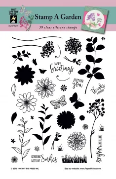 Stamp A Garden silicone stamp set