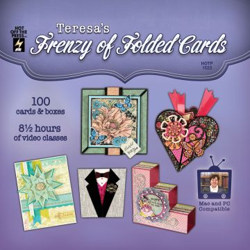 Teresa's Frenzy of Folded Cards Computer DVD