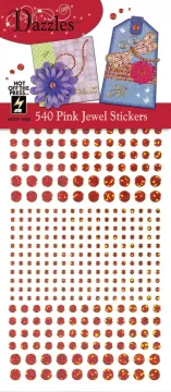 Pink Jewel Dazzles™ Stickers
