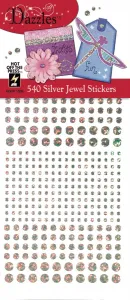 Silver Jewel Dazzlesâ¢ Stickers