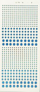 Blue Mirror Jewel Dazzles Stickers