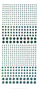 Teal Jewel Dazzlesâ¢ Stickers