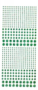 Green Jewel Dazzlesâ¢ Stickers