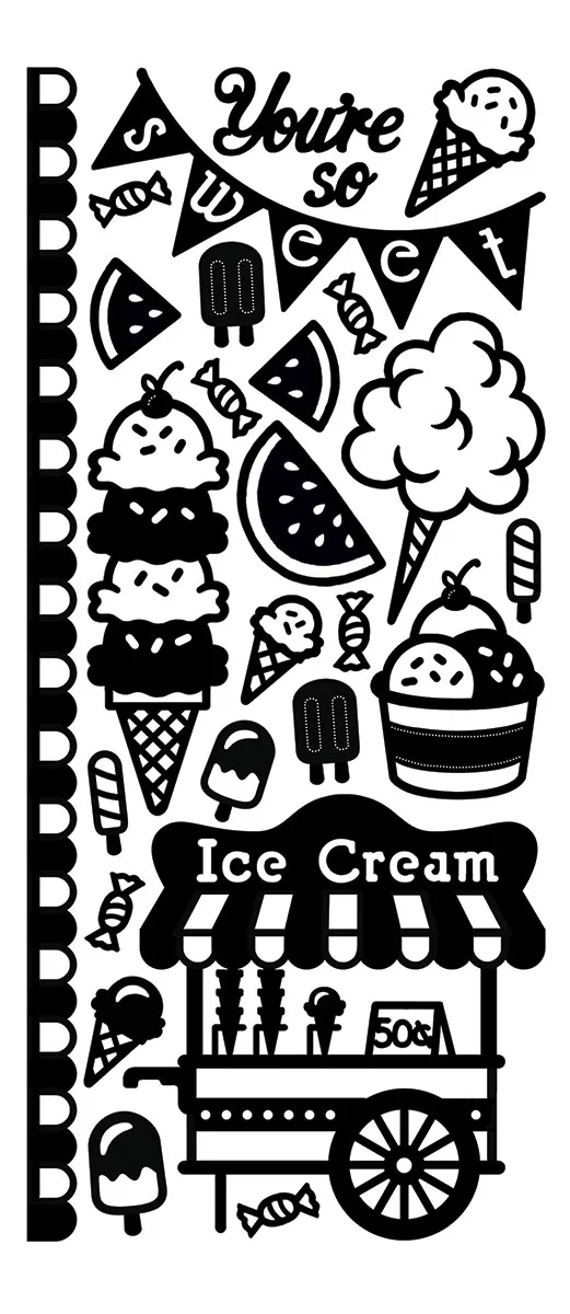 Tasty Sweets Dazzlesâ¢ Stickers