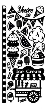 Tasty SweetsDazzles™ Stickers