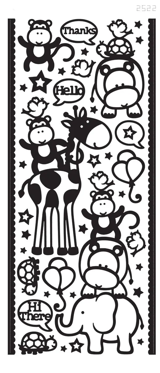 What A Zoo! Dazzlesâ¢ Stickers