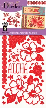 Hibiscus Dazzles™ Stickers