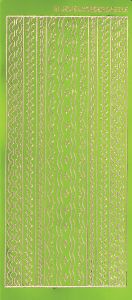 Lime Border Jewel Dazzles