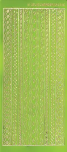 Lime Border Jewel Dazzles