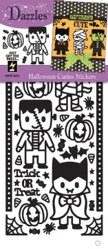 Halloween Cuties Dazzles&trade; Stickers