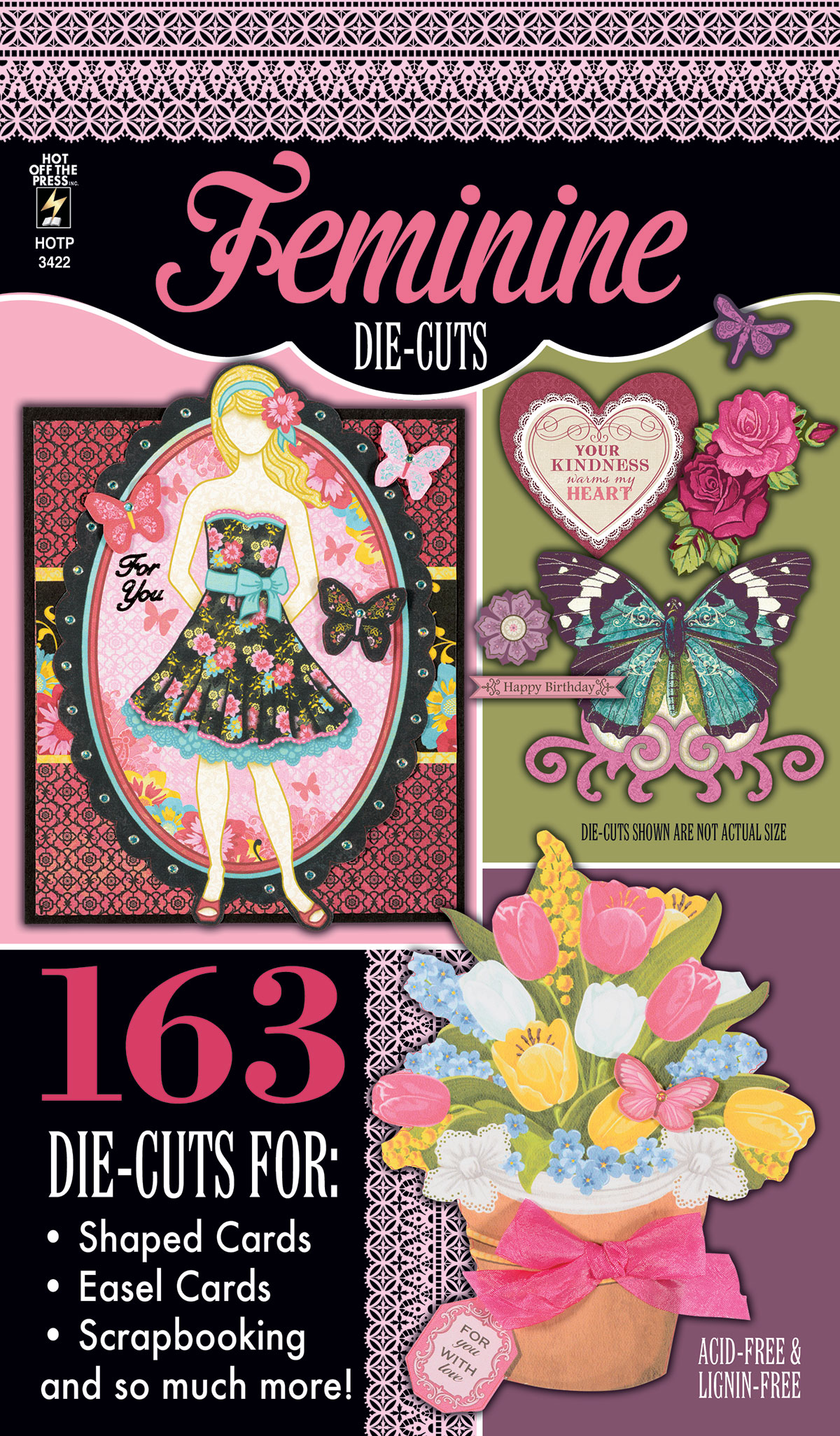 Feminine Die-Cuts Booklet