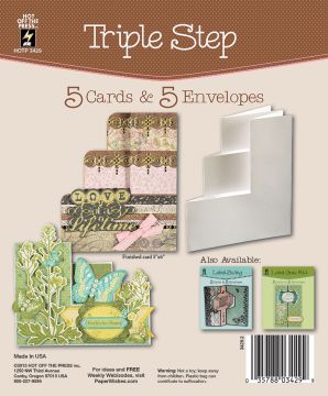 Triple Step Die-Cut Cards