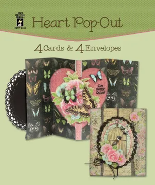 Heart Pop Out Die Cut Cards