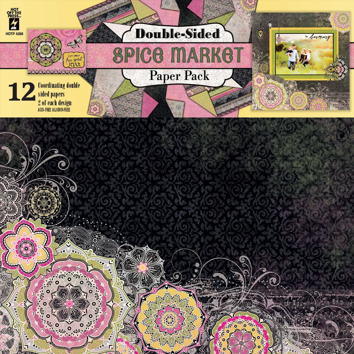 Spice Market Double-Sided Paper Pack