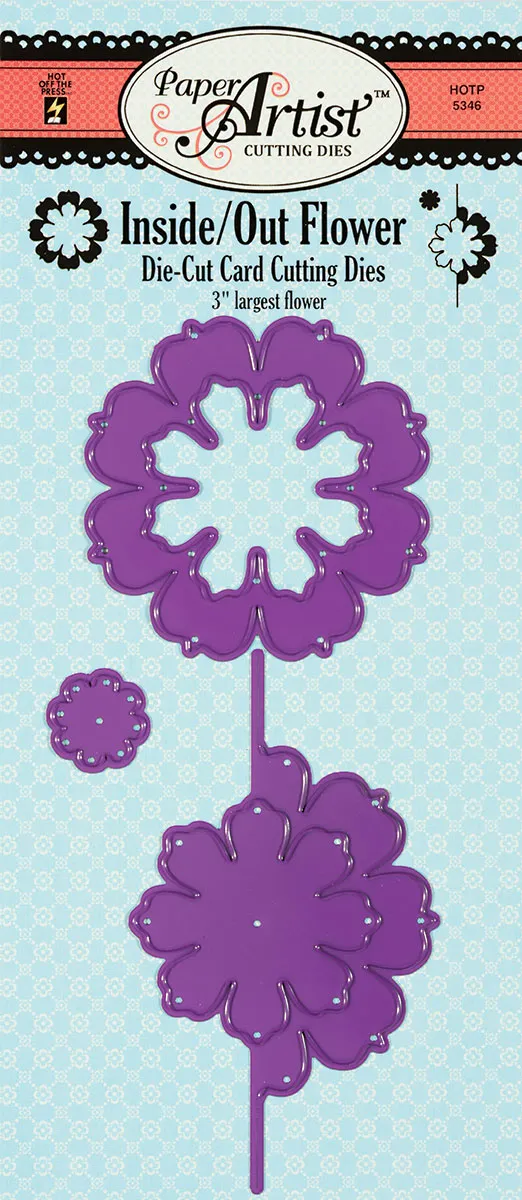 Flower Inside Out Card Dies