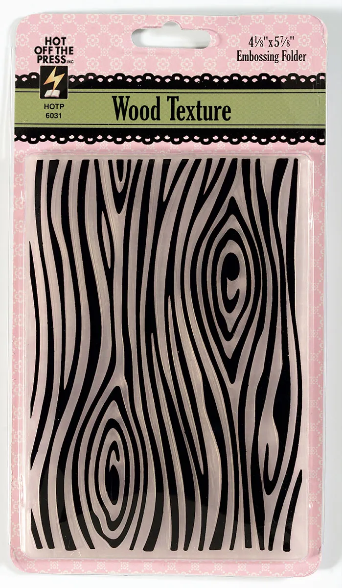 Wood Texture Embossing Folder
