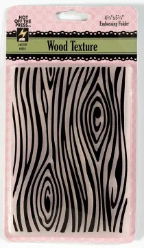 Wood Texture Embossing Folder