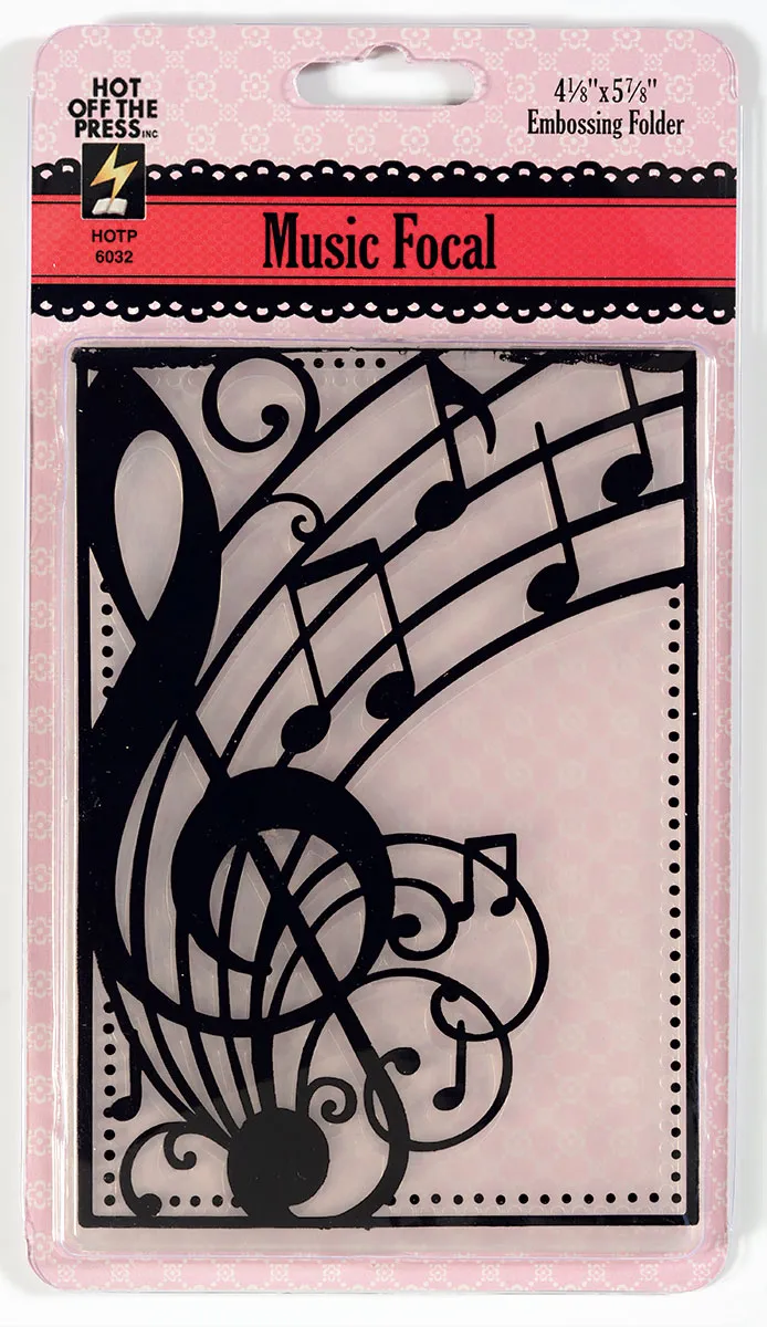 Music Focal Embossing Folder