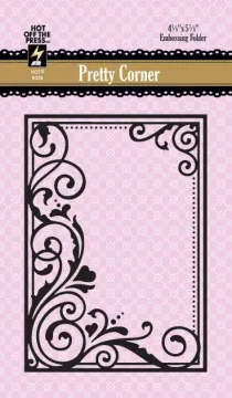 Pretty Corner Embossing Folder