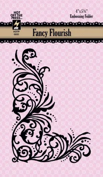 Fancy Flourish Embossing Folder