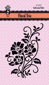 Floral Trio Embossing Folder