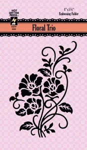 Floral Trio Embossing Folder