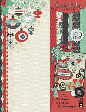 Santa Baby Artful Card Kit